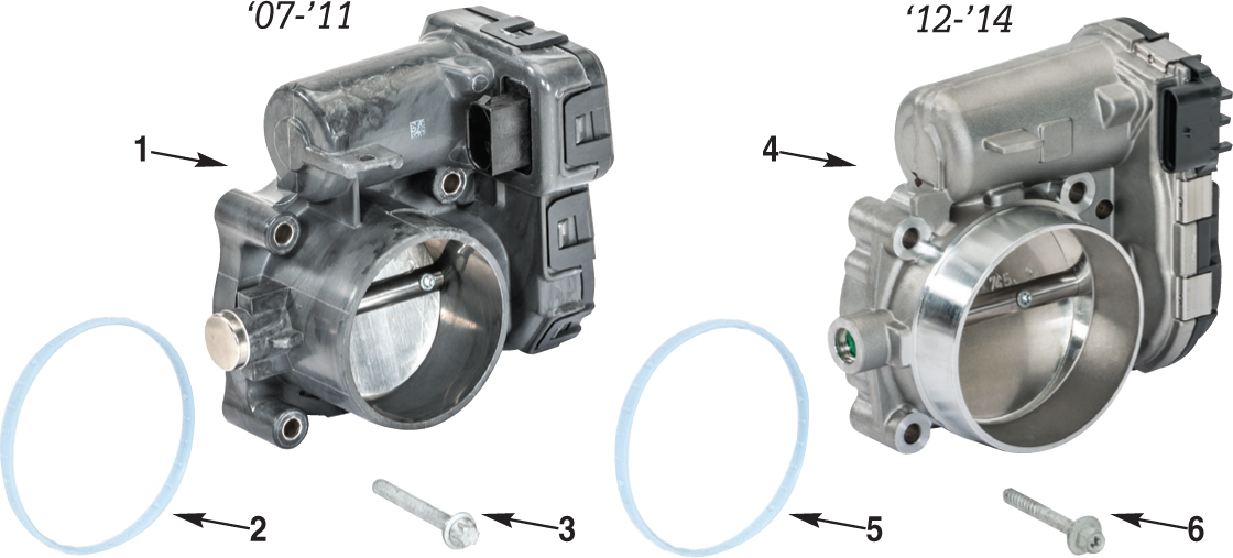 Jeep Wrangler JK Throttle Body Parts